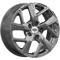 Литые диски СМОЛВУД (КЛ1200) 6.000xR15 5x114.3 DIA60.1 ET39 графит для Toyota