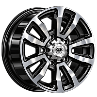 Литые диски Алтай (с колпаком) (КС1224) 7.000xR16 5x139.7 DIA98.2 ET35 алмаз черный Литые диски Алтай (с колпаком) (КС1224) 7.000xR16 5x139.7 DIA98.2 ET35 алмаз черный