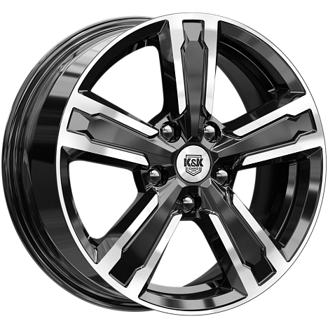 Оклахома (КС998) 6.500xR16 5x114.3 DIA67.1 ET45 алмаз черный