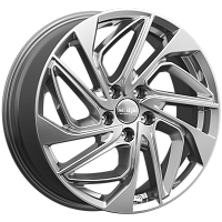 Литые диски КС883 (ZV 18_ASX) (КС883) 7.000xR18 5x114.3 DIA67.1 ET46 дарк платинум Литые диски КС883 (ZV 18_ASX) (КС883) 7.000xR18 5x114.3 DIA67.1 ET46 дарк платинум