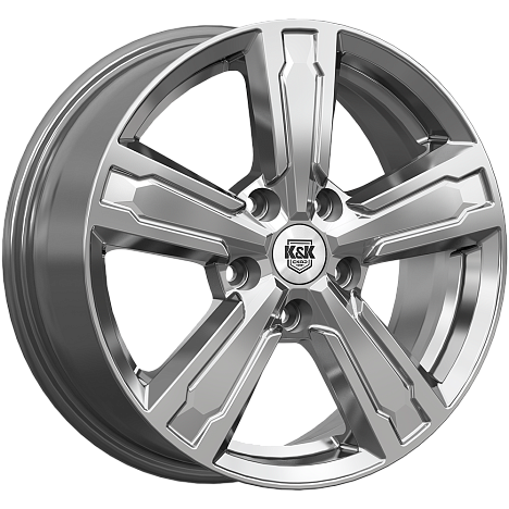 Оклахома (КС998) 6.500xR16 5x114.3 DIA66.1 ET40 дарк платинум