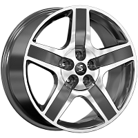 КР008 (20_Velar) (КР008) 8.500xR20 5x108 DIA63.35 ET45 Diamond Black Gris для Land Rover Range Rover Velar