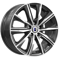 Литые диски Арнар (КС904) 7.000xR16 5x108 DIA63.35 ET50 алмаз черный для Ford C-Max