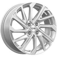 Литые диски Неом (Rio/Solaris) (КС1172) 6.500xR16 4x100 DIA54.1 ET46 сильвер для Hyundai Solaris Литые диски Неом (Rio/Solaris) (КС1172) 6.500xR16 4x100 DIA54.1 ET46 сильвер для Hyundai Solaris