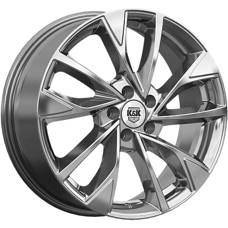 Роквуд (КС900) 7.000xR17 5x110 DIA65.1 ET38 дарк платинум