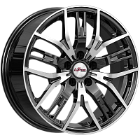 Литые диски Аскет (КС1072) 7.000xR17 5x110 DIA65.1 ET35 Блэк Джек для Opel Astra Cabrio/Twin Top