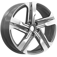 КР004 (19_Sportage) (КР004) 7.500xR19 5x114.3 DIA67.1 ET50 Diamond gloss graphite для Hyundai Palisade