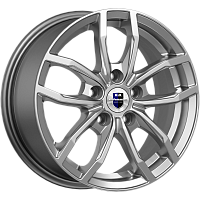 Фрост (КС1048) 6.500xR15 5x100 DIA67.1 ET45 дарк платинум для Chrysler Stratus