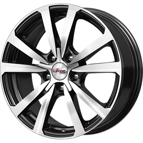 Бэнкс (КС645) 7.000xR17 5x100 DIA67.1 ET45 Блэк Джек