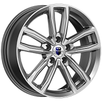 Литые диски Каланг (КС1086) 6.500xR17 5x114.3 DIA54.1 ET45 дарк платинум для Geely Emgrand