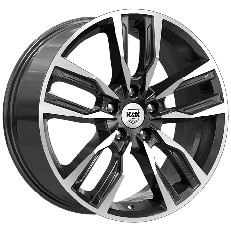 Борэй (КС901) 8.000xR18 5x112 DIA66.6 ET30 алмаз черный