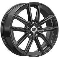Литые диски Up104 (КС987) 6.500xR17 5x108 DIA63.35 ET50 New Black для Volvo V50