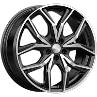 Литые диски АРИКА (КЛ1083) 8.000xR19 5x112 DIA66.6 ET38 Алмаз бархат новый для Volkswagen Id.6 X