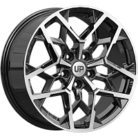 Литые диски Up110 (КС994) 7.500xR17 5x114.3 DIA66.1 ET40 New Diamond для Nissan Qashqai
