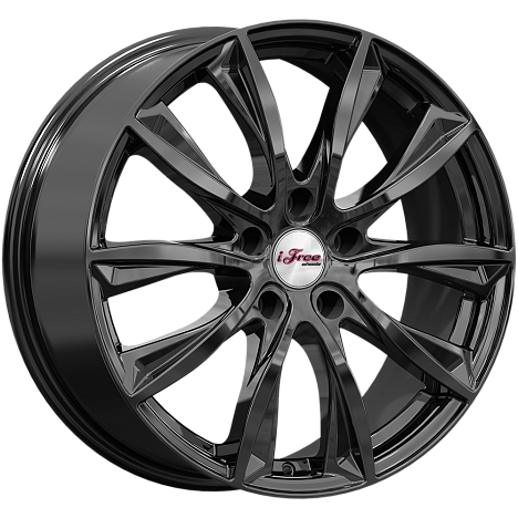 Каzантип (КС684М) 7.500xR18 5x108 DIA67.1 ET35 BK Каzантип (КС684М) 7.500xR18 5x108 DIA67.1 ET35 BK