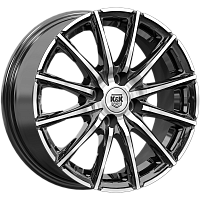 Литые диски Сандал (КС1199) 6.000xR15 4x100 DIA60.1 ET40 алмаз черный для Renault Sandero Литые диски Сандал (КС1199) 6.000xR15 4x100 DIA60.1 ET40 алмаз черный для Renault Sandero