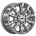 Алтай (без колпака) (КС1224) 7.000xR16 5x139.7 DIA95.3 ET35 дарк платинум