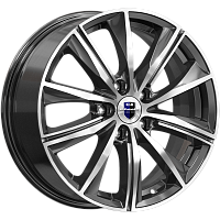 Литые диски Арнар (КС896) 7.000xR17 5x100 DIA56.1 ET48 алмаз черный