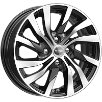 КС882 (ZV 15_XRAY) (КС882) 6.000xR15 4x100 DIA60.1 ET37 алмаз черный для Nissan 100 Nx