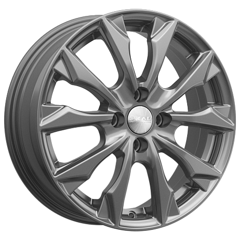 НАГОЯ (КЛ312) 6.000xR16 4x100 DIA60.1 ET50 графит НАГОЯ (КЛ312) 6.000xR16 4x100 DIA60.1 ET50 графит