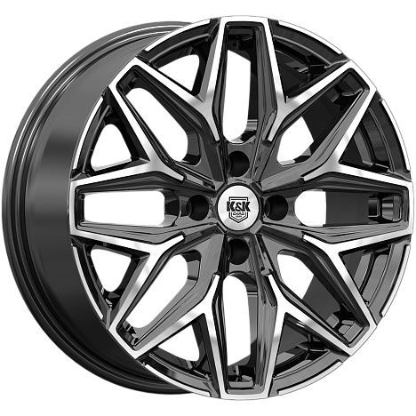 Ариус (КС1187) 7.000xR17 4x108 DIA63.35 ET42 алмаз черный Ариус (КС1187) 7.000xR17 4x108 DIA63.35 ET42 алмаз черный