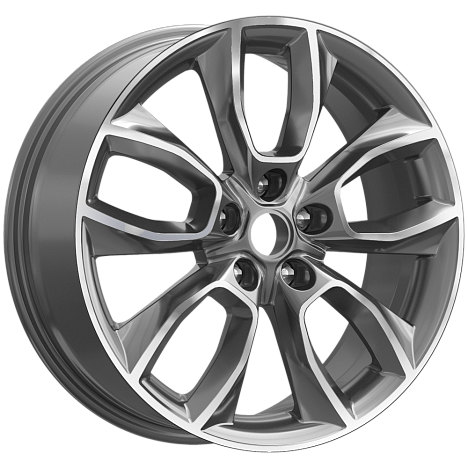 КР001 (18_Qashqai) (КР001) 7.000xR18 5x114.3 DIA66.1 ET40 Diamond gloss graphite