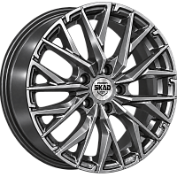 Литые диски АТЕНОР (КЛ1221) 7.000xR18 5x110 DIA67.1 ET45 графит для BAIC