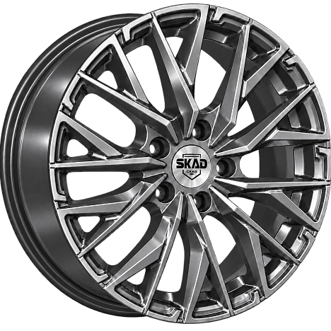 АТЕНОР (КЛ1221) 7.000xR18 5x110 DIA67.1 ET45 графит