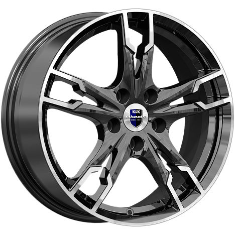 Солар (КС875) 7.000xR17 5x100 DIA67.1 ET38 алмаз черный SK Солар (КС875) 7.000xR17 5x100 DIA67.1 ET38 алмаз черный SK