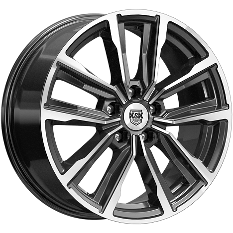 Лацио (КС964) 7.500xR17 5x112 DIA66.6 ET35 алмаз черный