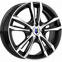Литые диски Samara (КС866) 6.000xR16 4x98 DIA58.5 ET35 алмаз черный SK Литые диски Samara (КС866) 6.000xR16 4x98 DIA58.5 ET35 алмаз черный SK