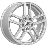 Литые диски Up113 (КС1018) 6.500xR16 5x100 DIA67.1 ET38 Silver Classic для Skoda Rapid