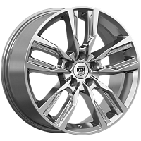 Литые диски Борэй (КС901) 8.000xR18 5x112 DIA66.6 ET35 дарк платинум