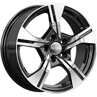 Литые диски КС1053 (ZV 16_Qashqai) (КС1053) 6.500xR16 5x114.3 DIA66.1 ET40 алмаз черный для Renault Megane