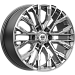 Кортес (КС1102) 8.500xR19 6x139.7 DIA77.9 ET24 дарк платинум Кортес (КС1102) 8.500xR19 6x139.7 DIA77.9 ET24 дарк платинум