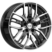 Литые диски Аскет (КС1072) 7.000xR17 5x108 DIA60.1 ET33 Блэк Джек для XCITE Литые диски Аскет (КС1072) 7.000xR17 5x108 DIA60.1 ET33 Блэк Джек для XCITE