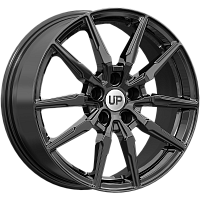 Литые диски Up121 (КС1105) 7.000xR17 5x112 DIA66.6 ET45 New Black для Volkswagen Golf Plus