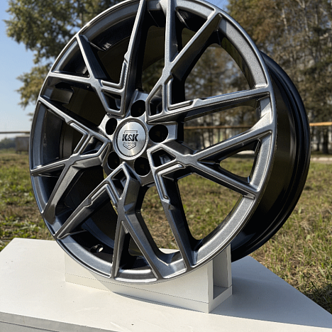 Вудроф (КС1044) 7.000xR18 5x108 DIA63.35 ET50 дарк платинум Вудроф (КС1044) 7.000xR18 5x108 DIA63.35 ET50 дарк платинум