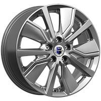 Гамбит (КС961) 6.500xR16 5x114.3 DIA60.1 ET50 дарк платинум для Lexus Is