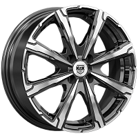 Литые диски Арагац 6.0Jx16H2 (КС1214) 6.000xR16 4x100 DIA60.1 ET50 алмаз черный