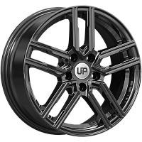 Литые диски Up113 (КС1018) 6.500xR16 5x112 DIA57.1 ET43 New Black для Audi A3 Sedan