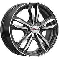 Маскот (КС870) 6.000xR15 4x100 DIA67.1 ET35 Блэк Джек для Nissan 100 Nx