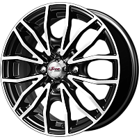 Флайт (КС676М) 5.500xR14 4x100 DIA60.1 ET43 Блэк Джек для Nissan Pixo