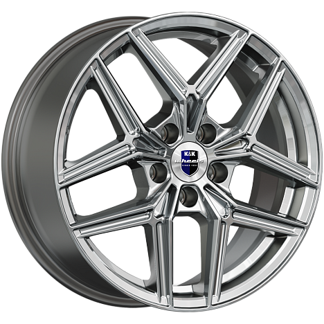Юнион (КС1025) 7.000xR17 5x114.3 DIA67.1 ET45 дарк платинум Юнион (КС1025) 7.000xR17 5x114.3 DIA67.1 ET45 дарк платинум