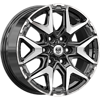 Литые диски Гангут (КС1176) 7.500xR18 6x139.7 DIA92.5 ET50 алмаз черный