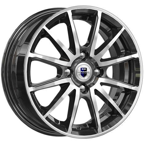 Квант (КС960) 5.500xR14 4x100 DIA60.1 ET38 алмаз черный Квант (КС960) 5.500xR14 4x100 DIA60.1 ET38 алмаз черный