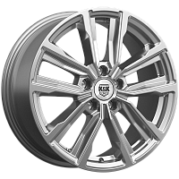 Литые диски Лацио (КС964) 7.500xR17 5x114.3 DIA60.1 ET35 дарк платинум для Geely