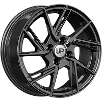 Литые диски Up115 (КС1033) 6.500xR15 4x100 DIA67.1 ET35 New Black для Daewoo