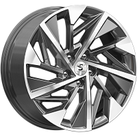 КР009 (18_Peugeot 5008) (КР009) 7.500xR18 5x108 DIA65.1 ET49 Diamond gloss graphite для Peugeot 508