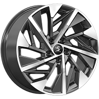 КР009 (18_Peugeot 5008) (КР009) 7.500xR18 5x108 DIA65.1 ET49 Diamond Black Gris для Citroen C5 Aircross